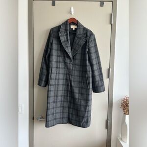 Michael Kors Plaid Coat.